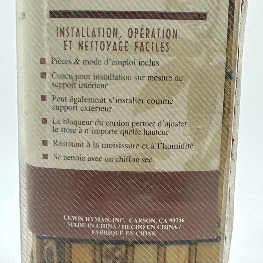 New‎ Ambria Fruitwood Burnt Roman Shade 23